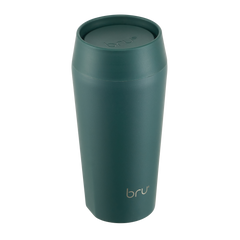 bru ceramic travel mug 12oz in aranya green
