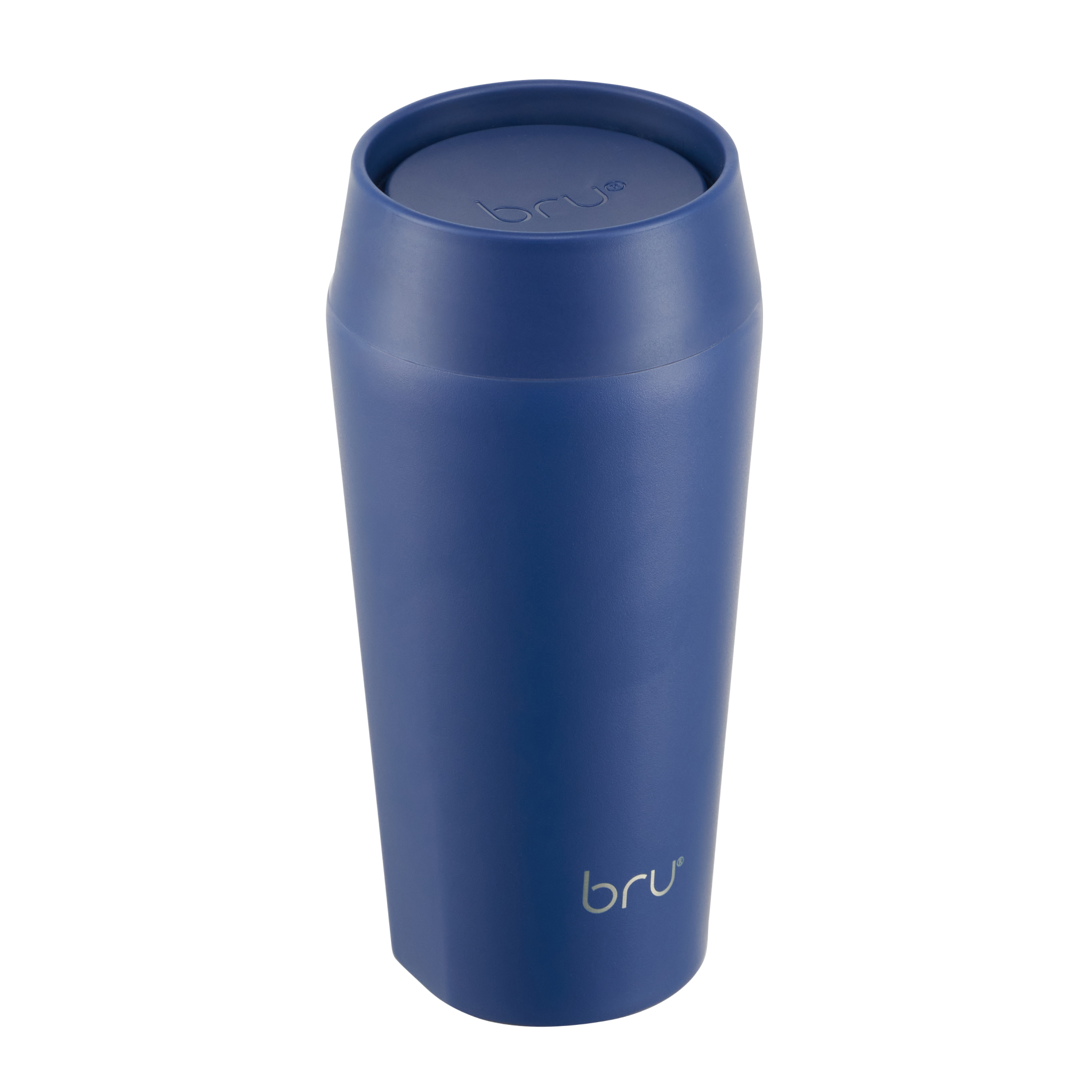 bru ceramic travel mug 12oz in blue planet