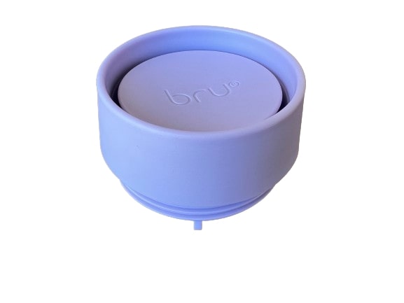 bru travel mug lid purple